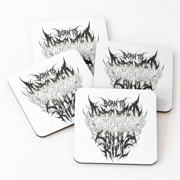 Item preview, Black Metal Dripping designed and sold by AgentJerichoArt.