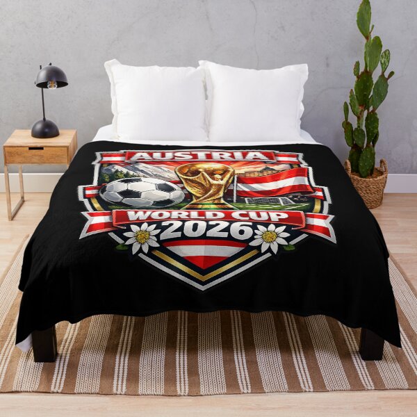 Item preview, Austria Football Supporter 2026 Red White Pride designed and sold by cherylcastr.