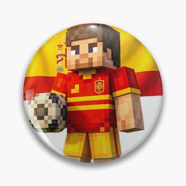 Item preview, Spanish footballer minecraft style  designed and sold by Black-hall.