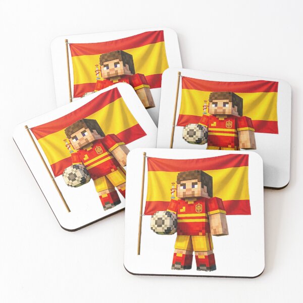 Item preview, Spanish footballer minecraft style  designed and sold by Black-hall.