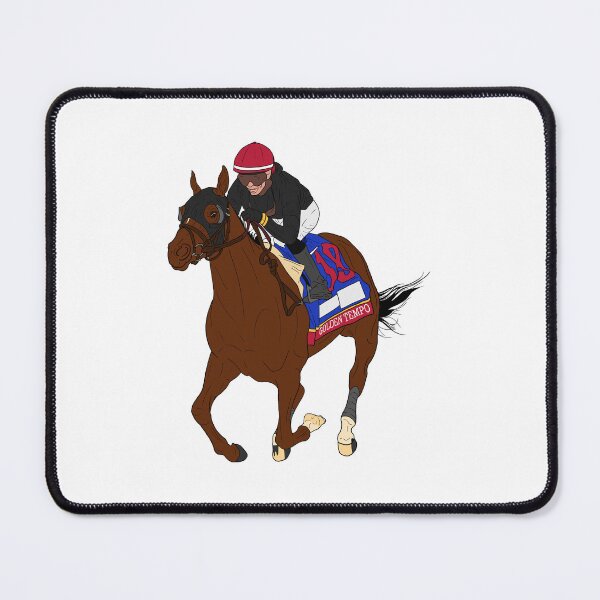 Item preview, Kentucky derby winner - Golden Tempo designed and sold by theartsyeq_art.