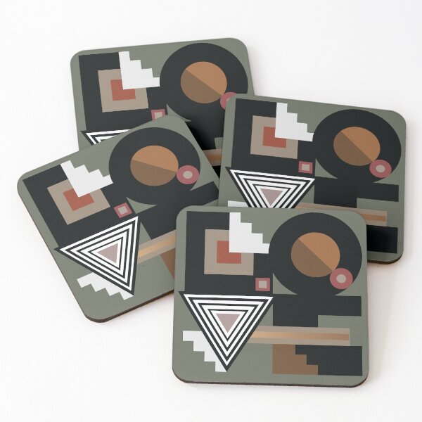 Item preview, Abstract Geometric LOVE Art designed and sold by HolaStudio.