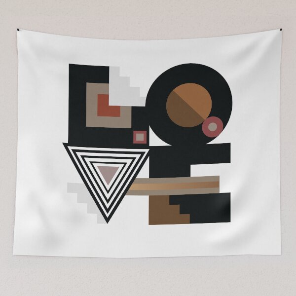 Item preview, Abstract Geometric LOVE Art designed and sold by HolaStudio.
