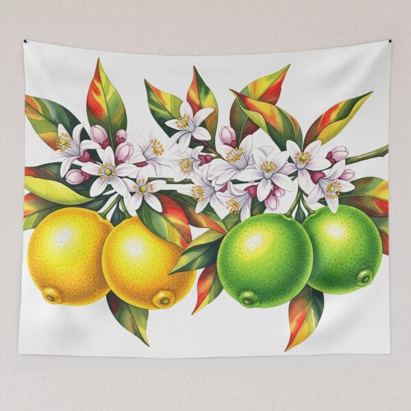 Item preview, Botanical Citrus Branch Study designed and sold by PixorStudio.