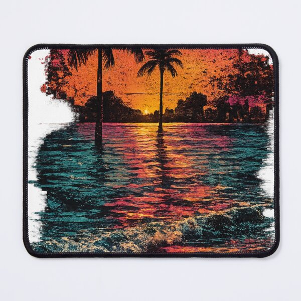 Item preview, Neon Tropical Sunset Reflections designed and sold by Sal Brasil Cultura ® .