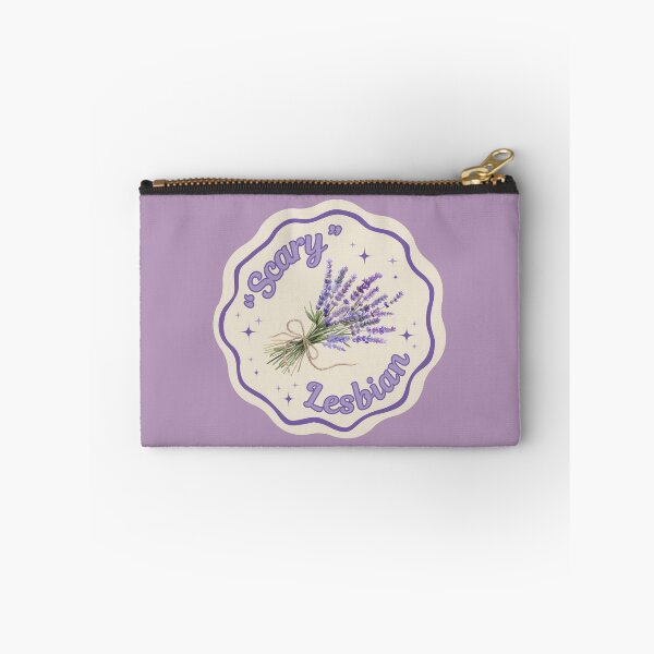 Item preview, Lavender Scare Lesbian Pride Sticker designed and sold by SticknWoke.