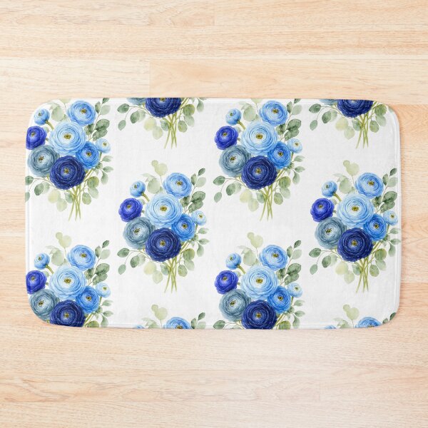 Item preview, Blue Ranunculus Flower Calmness designed and sold by scicilysimonee.