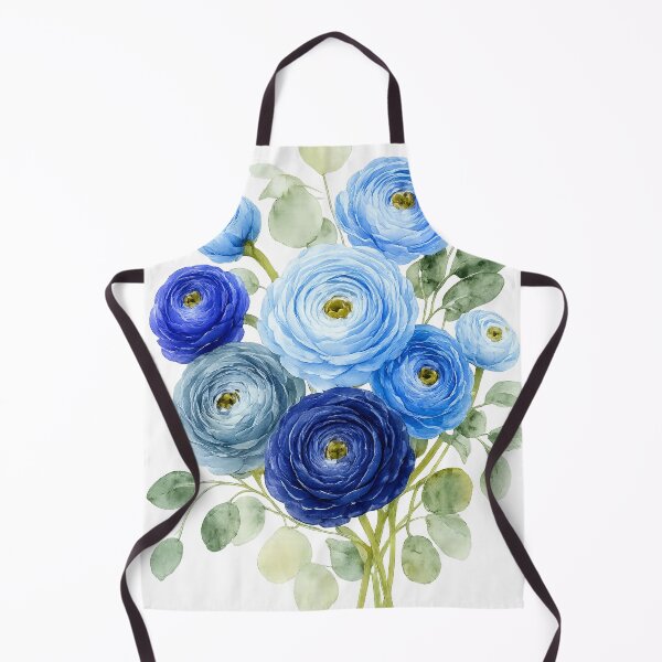Item preview, Blue Ranunculus Flower Calmness designed and sold by scicilysimonee.