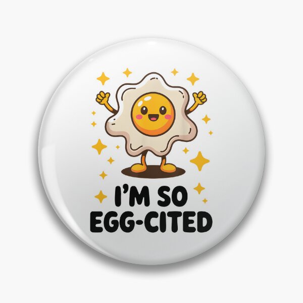 Item preview, I'm So Egg Cited designed and sold by CharmiA Fox.