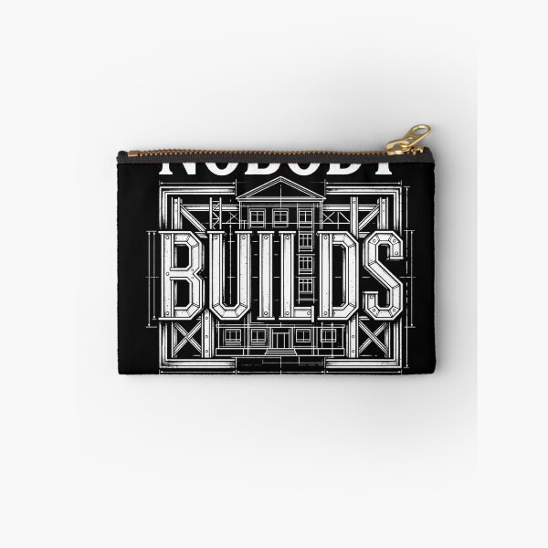 Item preview, Nobody Builds Like I Do Funny Builder Carpenter Quote designed and sold by msaloyach.