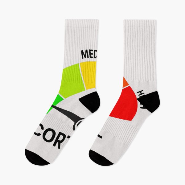 Item preview, Low Medium High Cortisol Stress Hormone Wellness Awareness designed and sold by SanTiOmal.