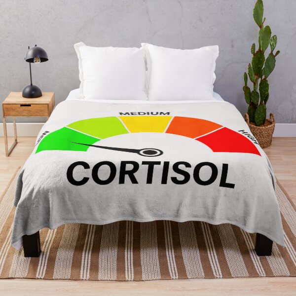 Item preview, Low Medium High Cortisol Stress Hormone Wellness Awareness designed and sold by SanTiOmal.
