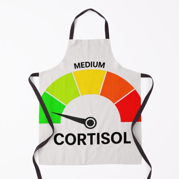 Item preview, Low Medium High Cortisol Stress Hormone Wellness Awareness designed and sold by SanTiOmal.