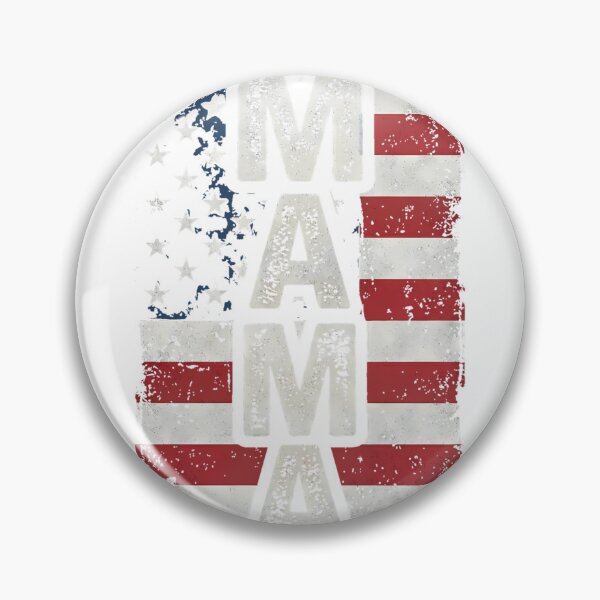 Item preview, MAMA_stacked_American_flag_design_202606090000 designed and sold by SavsMerch.