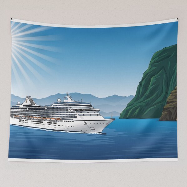 Item preview, Tropical Cruise Paradise Voyage designed and sold by PixorStudio.