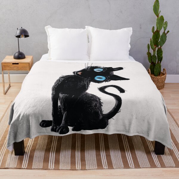 Item preview, Curious Black Cat Feline Lover Gift designed and sold by SanTiOmal.