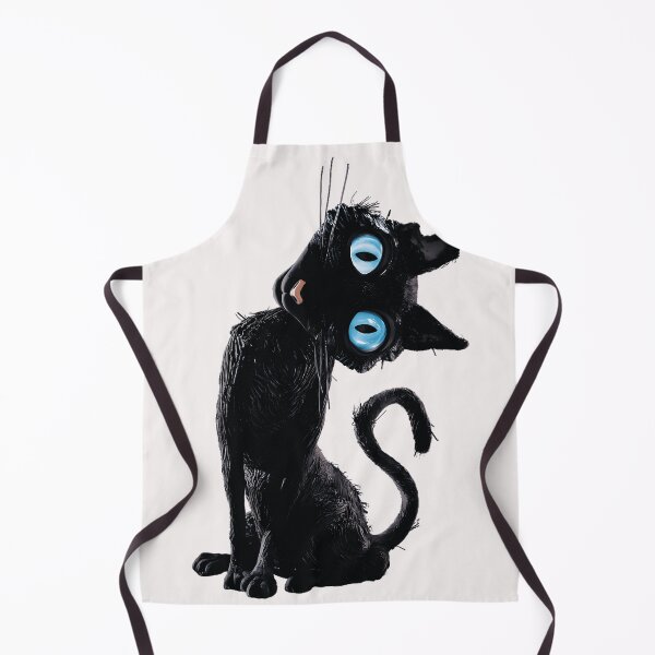 Item preview, Curious Black Cat Feline Lover Gift designed and sold by SanTiOmal.