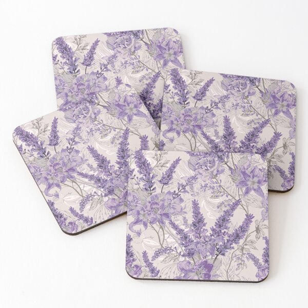 Item preview, Vintage Lavender Botanical Pattern | Rustic Floral Elegance designed and sold by lavanya11.