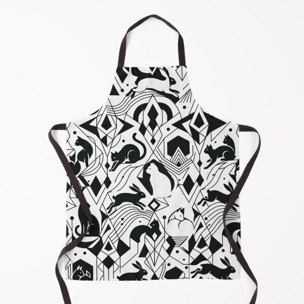 Item preview, Hidden Cat and Rabbit Seamless Pattern | Optical Illusion Animal Design designed and sold by Rovano.