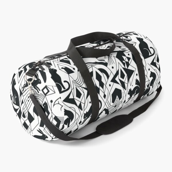 Item preview, Hidden Cat and Rabbit Seamless Pattern | Optical Illusion Animal Design designed and sold by Rovano.
