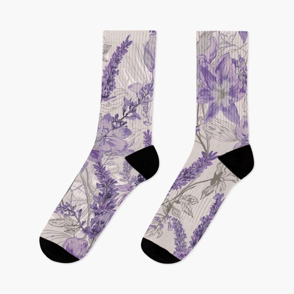 Item preview, Vintage Lavender Botanical Pattern | Rustic Floral Elegance designed and sold by lavanya11.