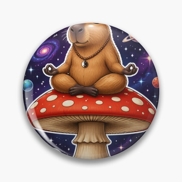 Item preview, Capivara Espiritual designed and sold by MurylloDezan.