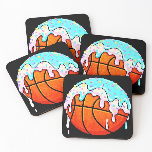 Item preview, Melting Basketball Ice Cream Drip Playful Sports  designed and sold by allistermariam.