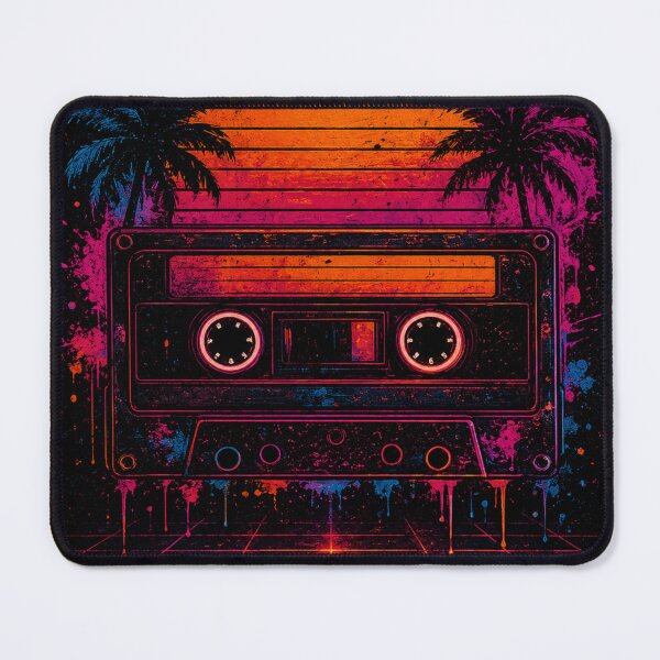 Item preview, Retro Horizon Neon Sunset Grid designed and sold by Sal Brasil Cultura ® .