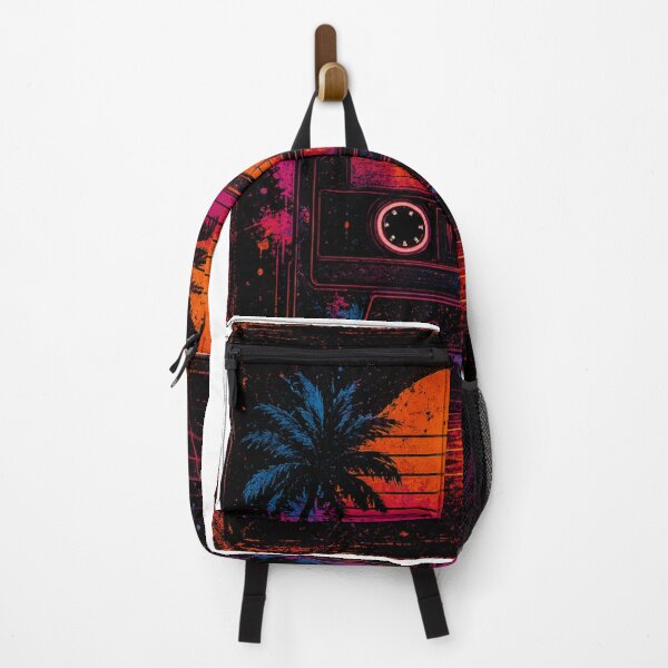 Item preview, Retro Horizon Neon Sunset Grid designed and sold by Sal Brasil Cultura ® .