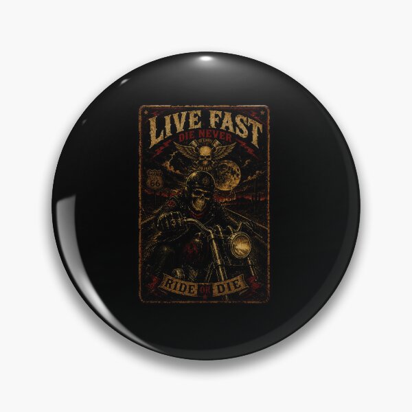 Item preview, Vintage Biker Skull Eagle Poster With Outlaw Road Spirit designed and sold by Modaozushi216.