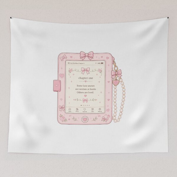 Item preview, Pink Reader | Coquette Reader designed and sold by DelicateBalance.