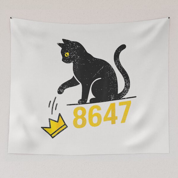 Item preview, 8647 Black Cat Dethroning Crown Pet Lover designed and sold by SanTiOmal.