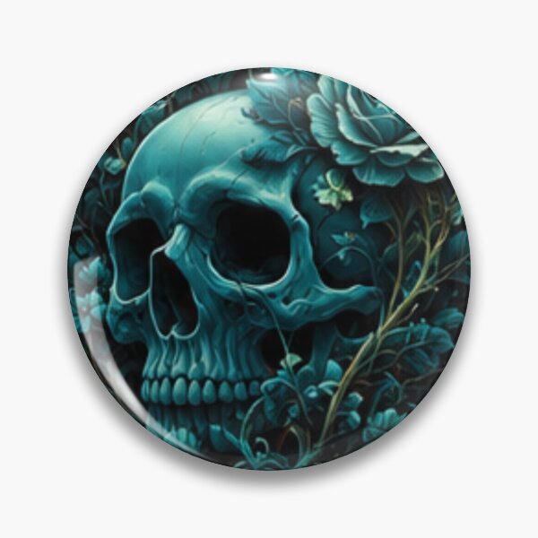 Item preview, Ocean Bloom Skull designed and sold by 1NEOBOY.