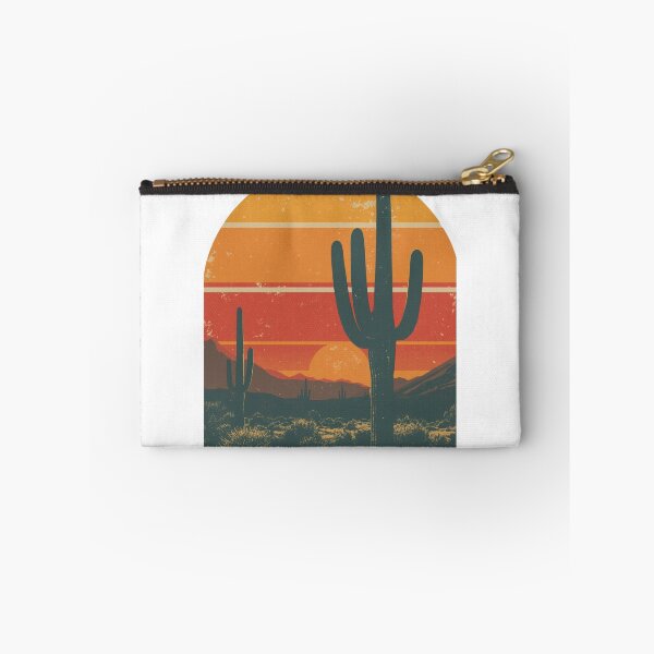 Item preview, Retro Desert Sunset Cactus Landscape Vintage Southwest T-Shirt designed and sold by redblink store.