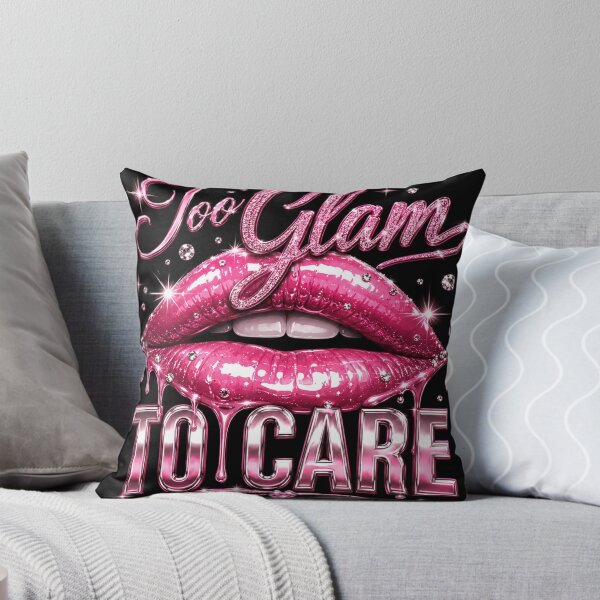 Item preview, Too Glam To Care (Dark Shirt) designed and sold by ChampagnFashion.