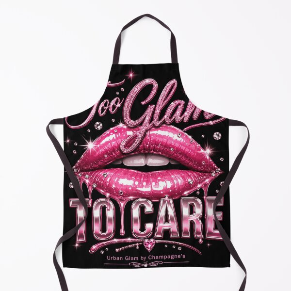 Item preview, Too Glam To Care (Dark Shirt) designed and sold by ChampagnFashion.