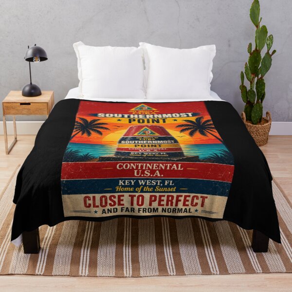 Item preview, Casual Out Run Retro Vintage Key West motto “close to perfect” and “far from normal" Outfit Casual Lighthouse T-Shirt Design designed and sold by piketo.