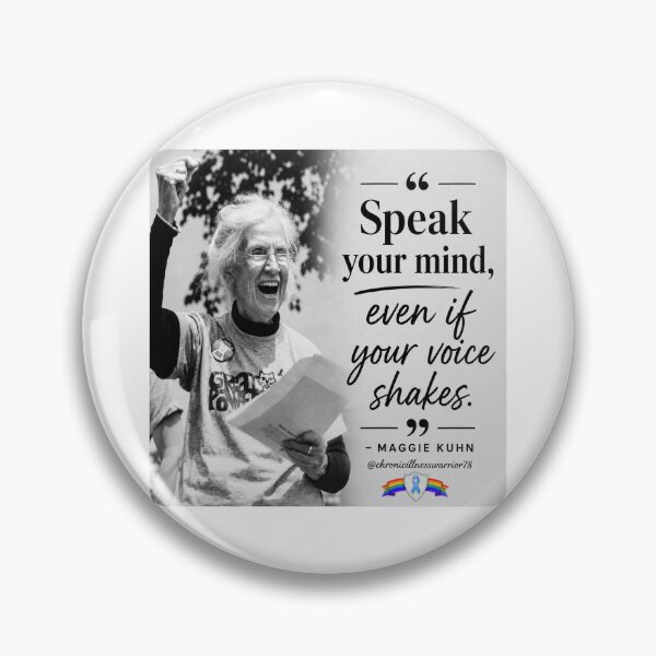 Item preview, Speak Your Mind Even If Your Voice Shakes  designed and sold by CIW78.
