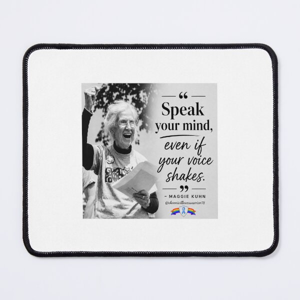 Item preview, Speak Your Mind Even If Your Voice Shakes  designed and sold by CIW78.