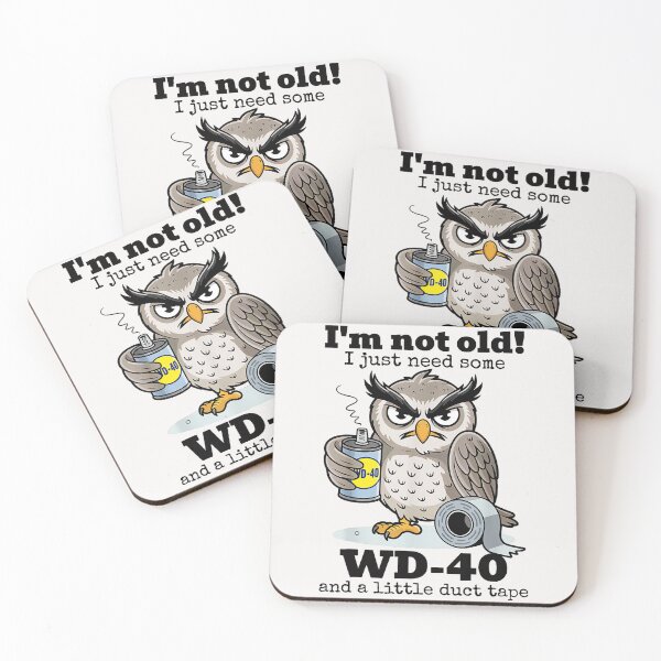 Item preview, I'm Not Old! I Just Need Some WD-40 And A Little Duct Tape Funny Aging Handyman Gift designed and sold by SeraXYZ.