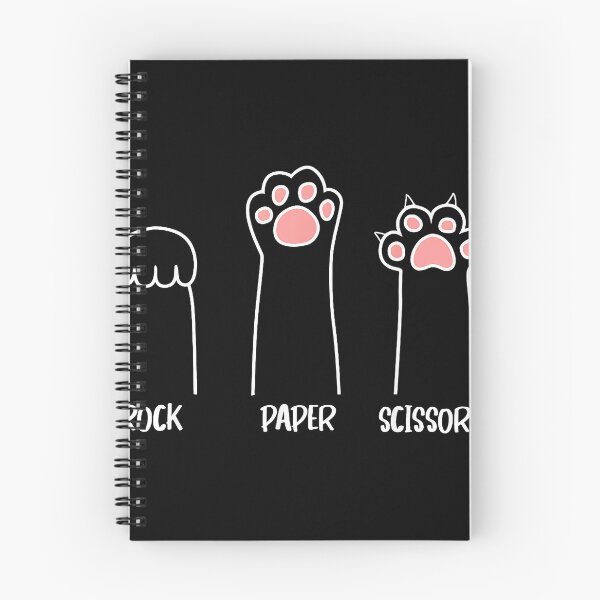 Item preview, Rock Paper Scissors Cat Paw Game For Cat Lovers designed and sold by SeraXYZ.