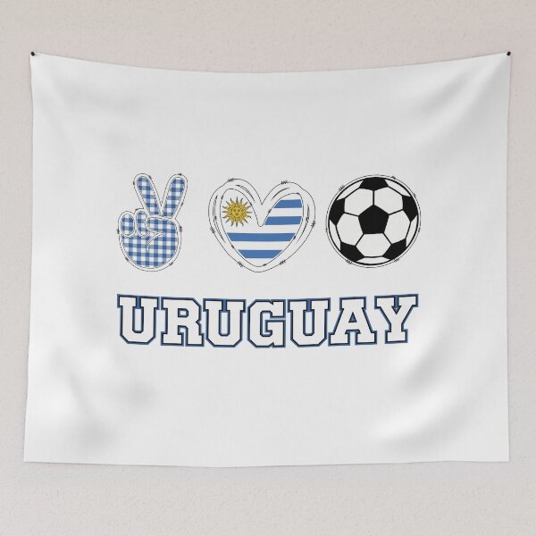 Item preview, Uruguay-Inspired Graphic Tee for Everyday Style designed and sold by Colorful Designs.