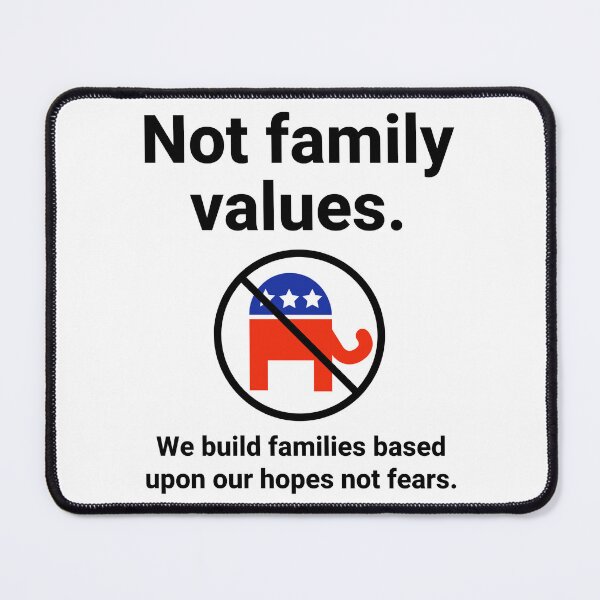 Item preview, Not family values. designed and sold by Rachel the Artist .