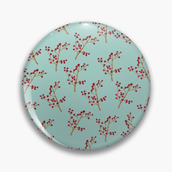 Item preview, Elegant Red Berry Botanical Pattern | color 6 designed and sold by Asmaa Abdul-Azim.