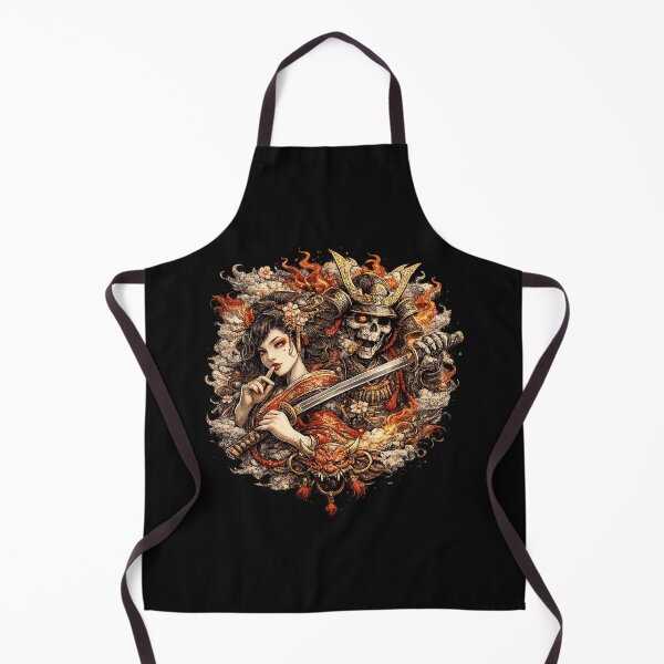 Item preview, Geisha and Samurai Death designed and sold by EleanoreDErin.