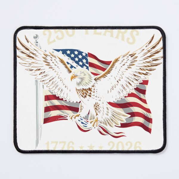 Item preview, Bald_eagle_waving_American_flag_202606090001 designed and sold by kevincuellar.