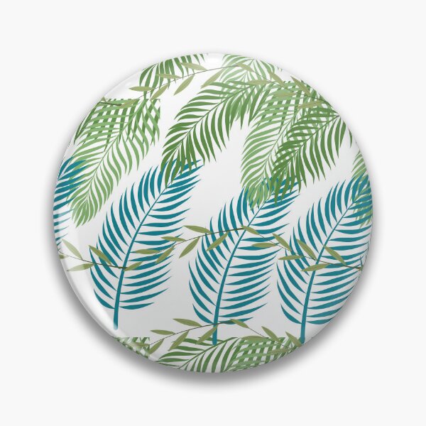 Item preview, Green tropical palm leaf pattern designed and sold by BoldcreationsM.