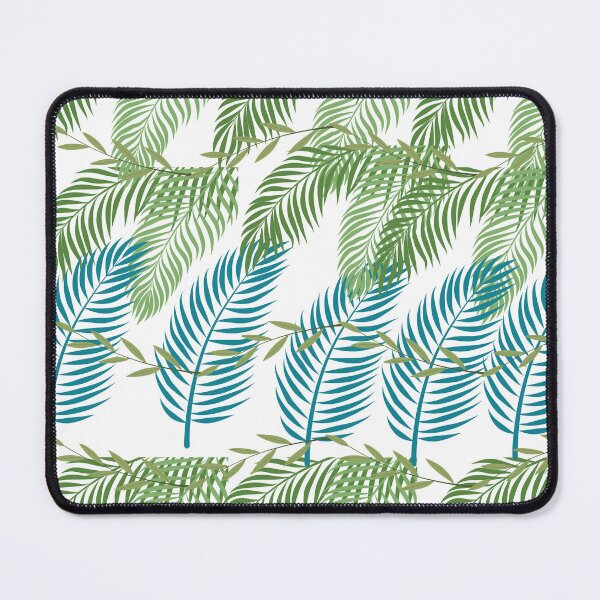 Item preview, Green tropical palm leaf pattern designed and sold by BoldcreationsM.