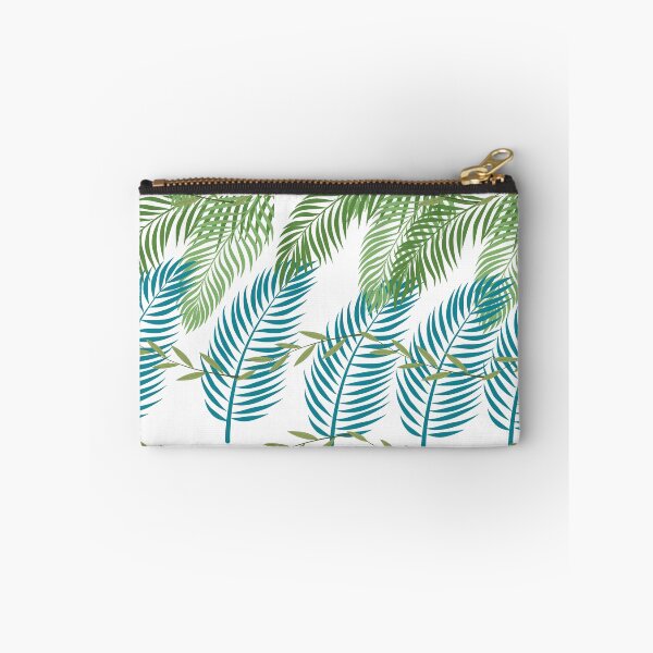 Item preview, Green tropical palm leaf pattern designed and sold by BoldcreationsM.