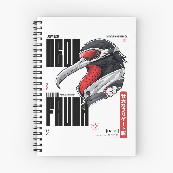 Item preview, Cyberpunk Frigatebird , Magnificent Frigate Anime Art Print designed and sold by NullSpacePrints.
